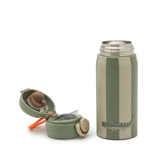 Noui Noui Noui Noui | Isothermal Bottle Stainless Steel Crocodile 350ml