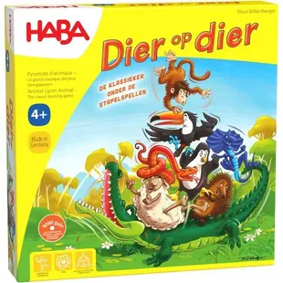 Geschicklichkeitsspiel Tier auf Tier - Haba +4 J