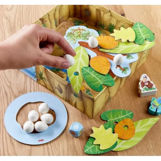 Haba Haba | Familiespel Mevrouw Gier! Wat Doen Al Die Eieren Hier?