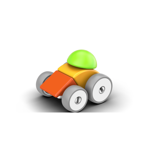 Geomag Geomag | Magicube Blocks Recycled Cars 10 pcs