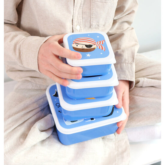 A Little Lovely Company A Lovely Little Company | Mittagessen und Snackbox Pirates