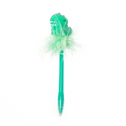 Legami | Stylo à bille avec lumière - L'écriture est magique Dino