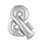 Northstar Ballon - letters - zilver - 41 cm - Northstar - &