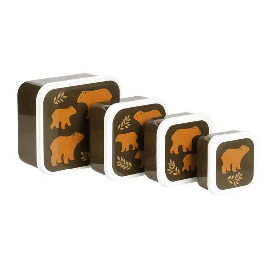 A Little Lovely Company A Little Lovely Company | Lunch & Snack Box Set Beren