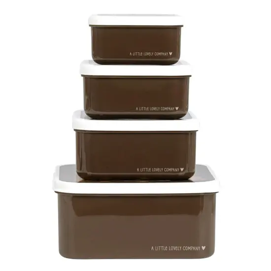 A Little Lovely Company A Little Lovely Company | Lunch & Snack Box Set Beren