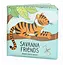 A Little Lovely Company A Lovely Little Company | Magic Bath Book Savanna Friends