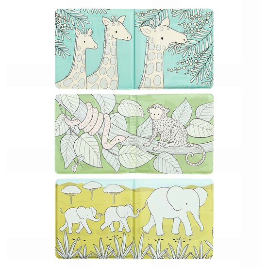 A Little Lovely Company A Lovely Little Company | Magic Bath Book Savanna Friends