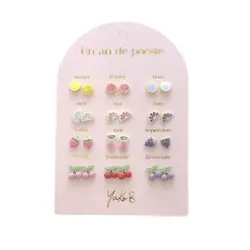 Yuko B | Earrings Fruit