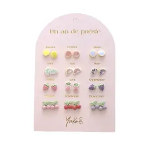 Yuko B | Boucles d'oreilles fruits