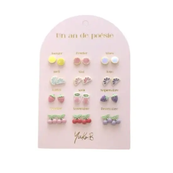 Yuko B Yuko B | Boucles d'oreilles fruits