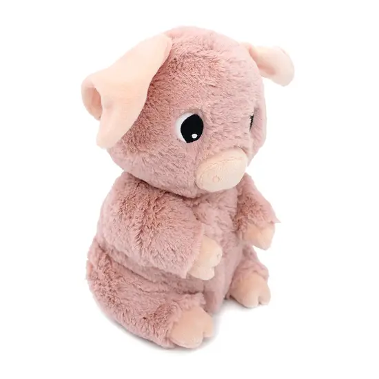 Les déglingos | Les Ptipotos - Pluche Knuffel Barbekiou Varken Moeder En Haar Roze Baby