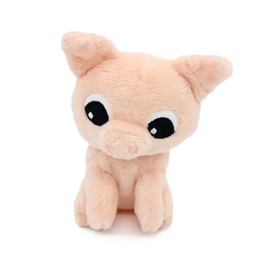 Les déglingos | Les Ptipotos - Pluche Knuffel Barbekiou Varken Moeder En Haar Roze Baby