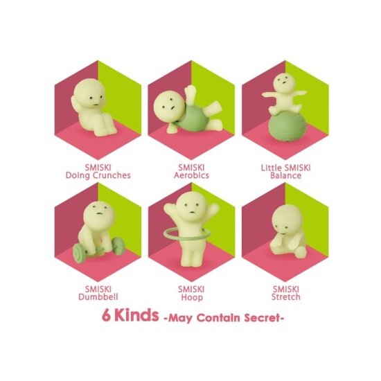 Smiski Smiski | Mini Figure Exercising Series