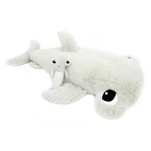Les déglingos | Les Ptipotos - Plush Clou the hammerhead shark mom and her baby grey