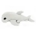 Les déglingos | Les Ptipotos - Plush Clou the hammerhead shark mom and her baby grey