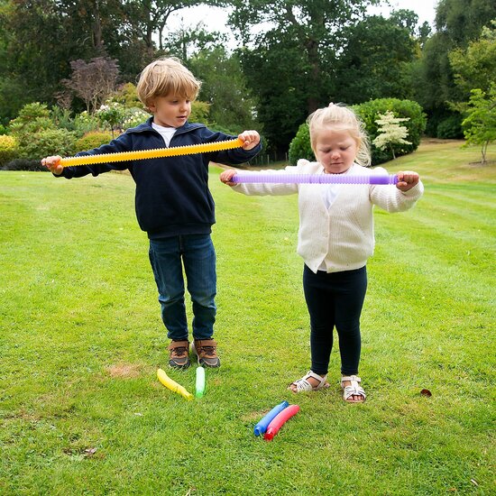 Tickit Tickit | Rainbow Flexible Tubes 6 Pieces