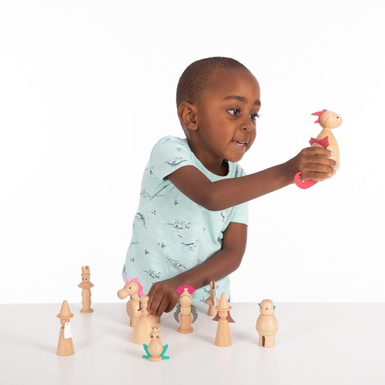 Tickit Tickit | Houten Betoverde Figuren