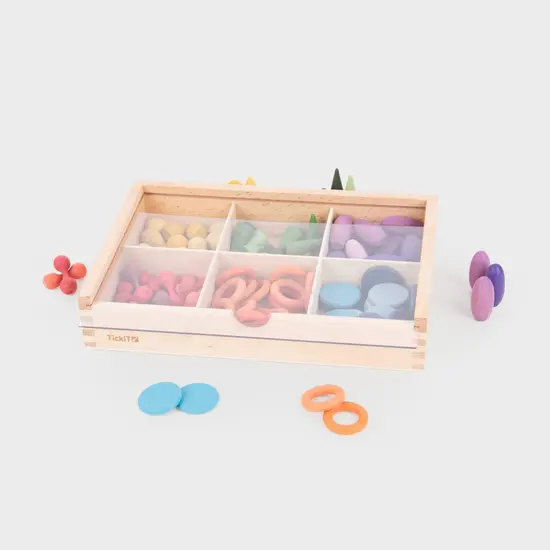Tickit Tickit | Wooden Treasures Sorting Set