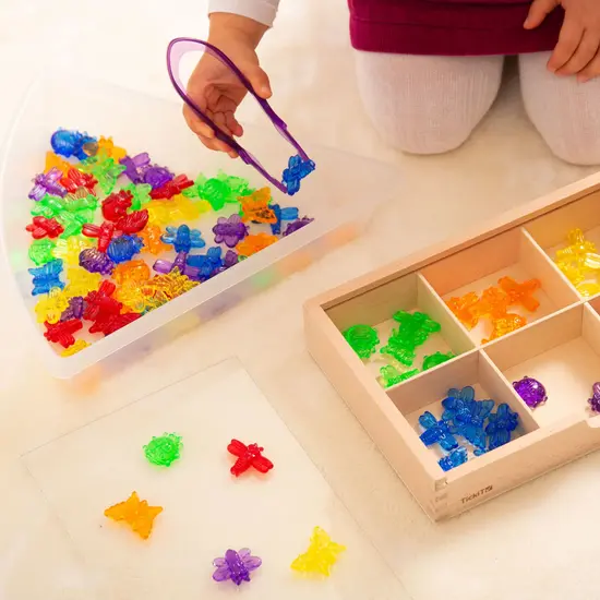 Tickit Tickit | Translucent Color Bugs 96 Pieces