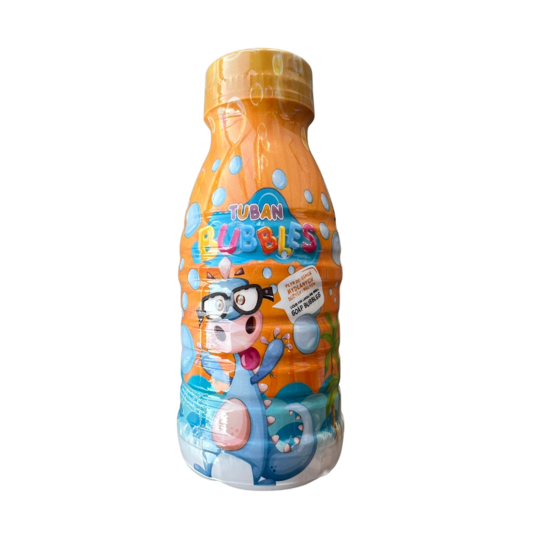 Tuban Tuban | Soap Bubbles  250 ml Orange Dino