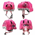 Crazy Safety Crazy Safety | Dino Bicycle Helmet Pink
