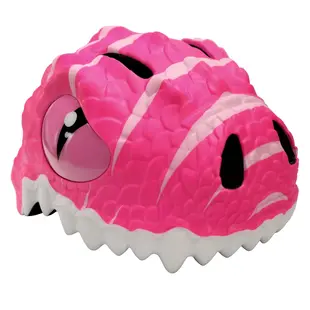 Crazy Safety | Dino Bicycle Helmet Pink