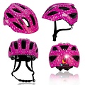Crazy Safety Crazy Safety |  Casque de vélo Spots rose