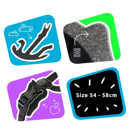 Crazy Safety Crazy Safety | Grafitti Bicycle Helmet White/Yellow