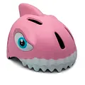 Crazy Safety Crazy Safety | Haai Fietshelm Roze