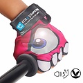 Crazy Safety Crazy Safety | Pink Bicycle Gloves