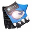 Crazy Safety Crazy Safety | Blauw Fietshandschoenen Met Reflecterende Ogen