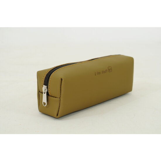 Own Stuff Own Stuff  | Leather pencil case  Moss