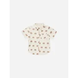 Rylee and Cru | Collared Short Sleeve Shirt Paradise