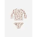 Rylee and Cru Rylee and Cru | Maryn Rash Guard Set Hibiscus