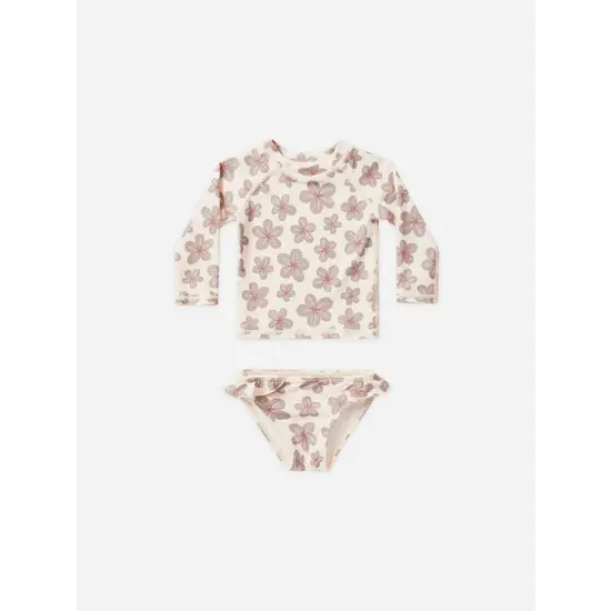 Rylee and Cru Rylee and Cru | Ensemble Rash Guard Maryn Hibiscus