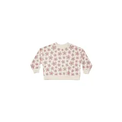 Rylee and Cru | Boxy-Pullover Hibiskus