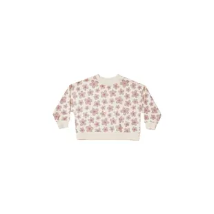 Rylee and Cru | Boxy Pullover Hibiscus