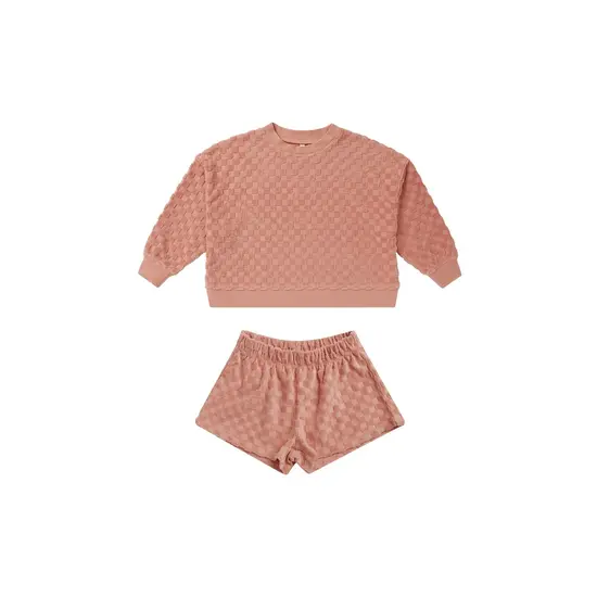 Rylee and Cru Rylee and Cru | Track Set Pink Check