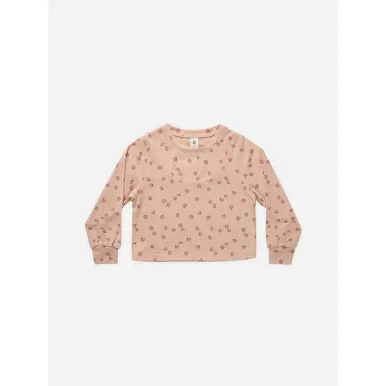 Rylee and Cru Rylee and Cru | Scoop Long Sleeve Pink Daisy