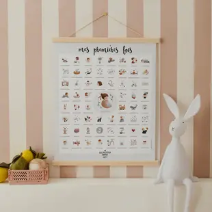 Les Petites Dates | Affiche Mes Premières Fois Atelier Oranger Français