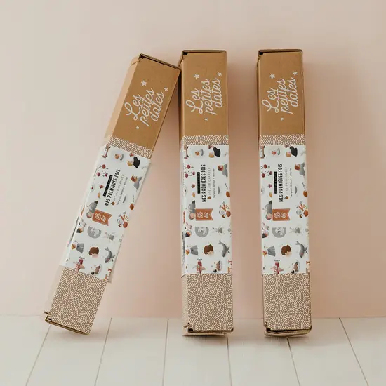 Les Petites Dates Les Petites Dates | Poster Mes Premières Fois Atelier Oranger French