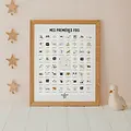 Les Petites Dates Les Petites Dates | Poster Meine ersten Male - Peau Claire Mama Papa  Französisch