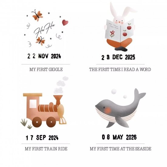 Les Petites Dates Les Petites Dates | Affiche Atelier de la première fois Oranger Anglais