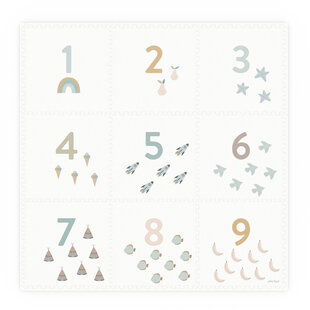 Play and Go EEVAA puzzle mat Numbers