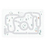 Play and Go Play and Go EEVAA 2 in 1 Puzzlematte und Aufbewahrungsbox Road