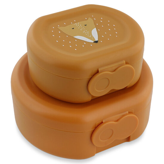 Trixie Trixie | Snack Box With Clip - 2 Pieces - Mr. Fox