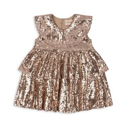 Robe à sequins Starla Konges Slojd Gold Blush