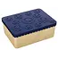 Blafre Lunchbox flowers navy-biege - Blafre