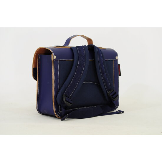 Own Stuff Own Stuff |  cartable maternelle en cuir Teddy Marine