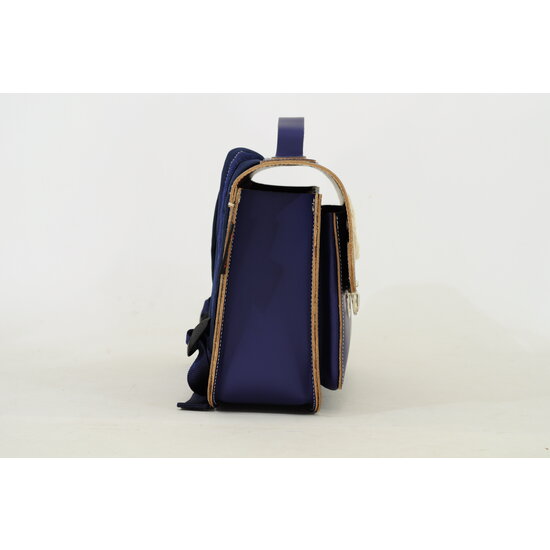 Own Stuff Own Stuff |  cartable maternelle en cuir Teddy Marine